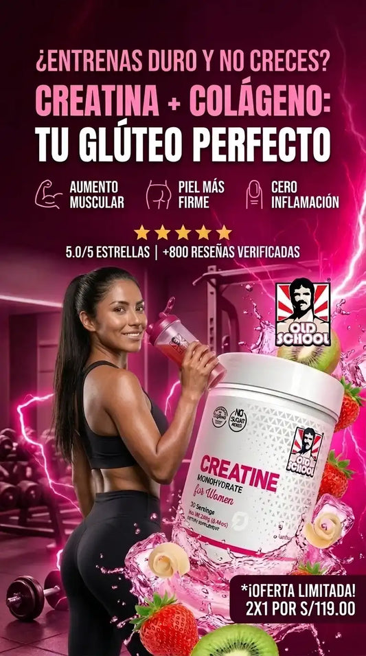 CREATINA MONOHIDRATADA FOR WOMEN 2X1